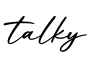 单词talky书写