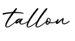 单词tallon书写