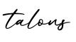 单词talons书写