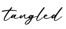 单词tangled书写