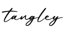 单词tangley书写