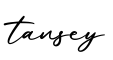 单词tansey书写