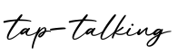 单词tap-talking书写
