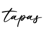 单词tapas书写