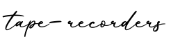 单词tape-recorders书写