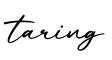 单词taring书写