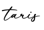 单词taris书写