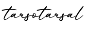 单词tarsotarsal书写