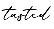 单词tasted书写