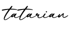 单词tatarian书写