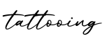 单词tattooing书写
