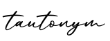 单词tautonym书写