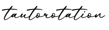 单词tautorotation书写