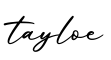 单词tayloe书写