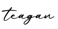 单词teagan书写