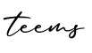 单词teems书写