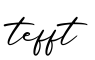 单词tefft书写