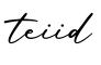 单词teiid书写