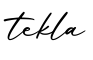 单词tekla书写