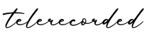 单词telerecorded书写