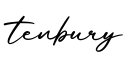 单词tenbury书写