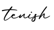 单词tenish书写