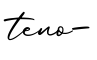 单词teno-书写