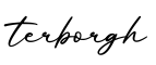 单词terborgh书写