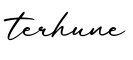 单词terhune书写