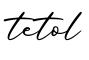 单词tetol书写