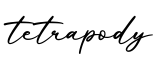 单词tetrapody书写