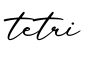 单词tetri书写