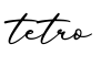 单词tetro书写