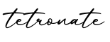 单词tetronate书写