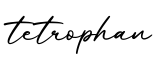 单词tetrophan书写