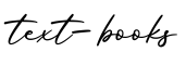 单词text-books书写