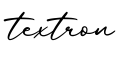 单词textron书写