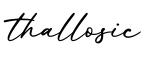 单词thallosic书写