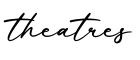 单词theatres书写