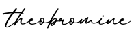单词theobromine书写