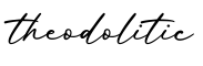 单词theodolitic书写