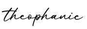 单词theophanic书写