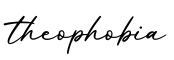 单词theophobia书写