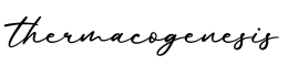 单词thermacogenesis书写