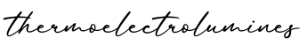 单词thermoelectrolumines书写