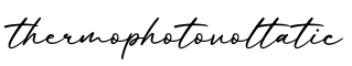 单词thermophotovoltatic书写