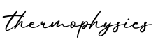 单词thermophysics书写