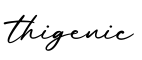 单词thigenic书写