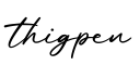 单词thigpen书写