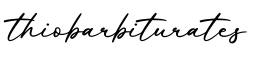 单词thiobarbiturates书写